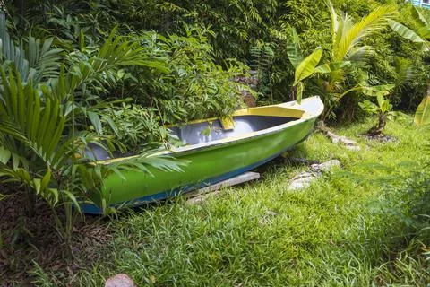 Views from the Seychelles Foto stock