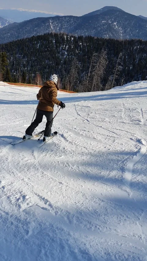 Views of the ski resort Teletski. Stock Footage 268009476