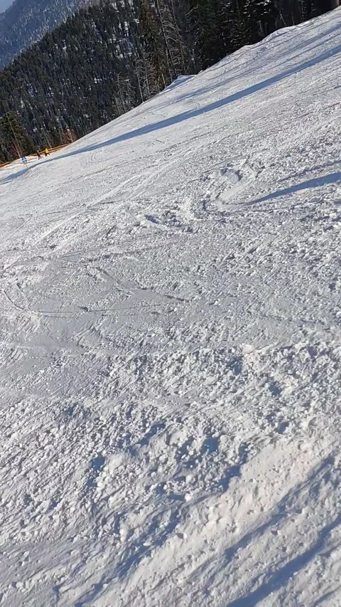 Views of the ski resort Teletski. Stock Footage 268011412