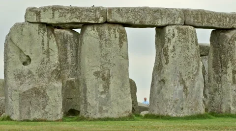 Views of the Stonehenge Stock Footage 58293577