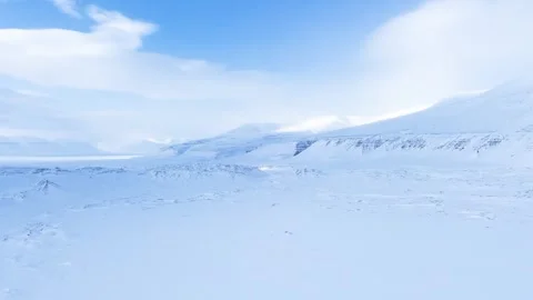 Views of the Svalbard archipelago, Arctic Stock Footage 324679723