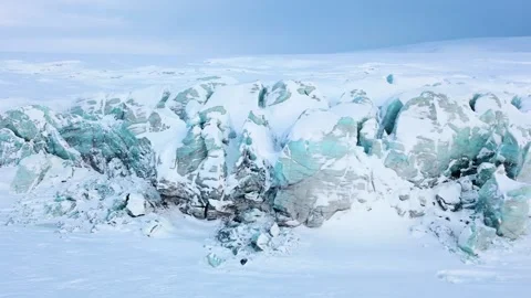 Views of the Svalbard archipelago, Arctic Stock Footage 324679847