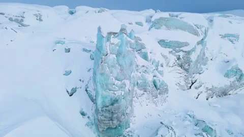 Views of the Svalbard archipelago, Arctic Stock Footage 324680073