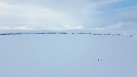 Views of the Svalbard archipelago, Arctic Stock Footage 324680128