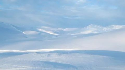 Views of the Svalbard archipelago, Arctic Stock Footage 324680262