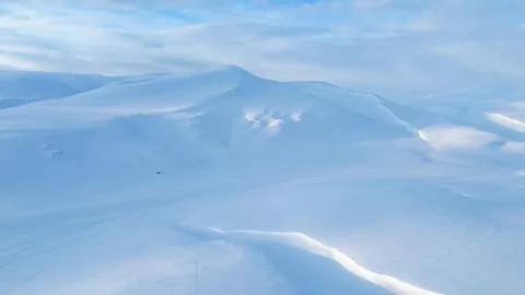 Views of the Svalbard archipelago, Arctic Stock Footage 324680277