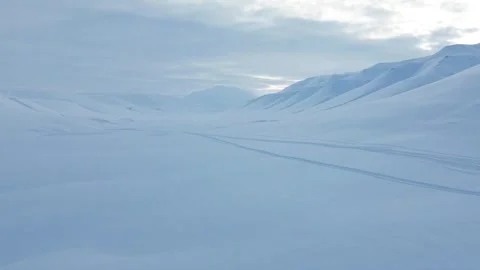 Views of the Svalbard archipelago, Arctic Stock Footage 324680614