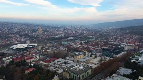 Views of Tbilisi, Georgia Stock Footage 324593753