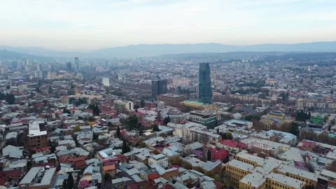Views of Tbilisi, Georgia Stock Footage 324593765