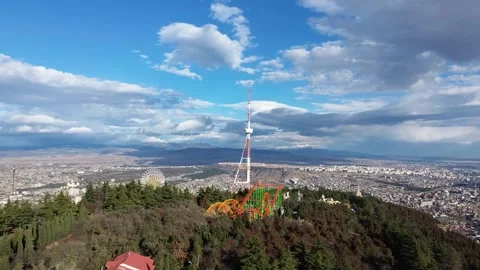 Views of Tbilisi, Georgia Stock Footage 324593829