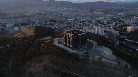 Views of Tbilisi, Georgia Stock Footage 324678612