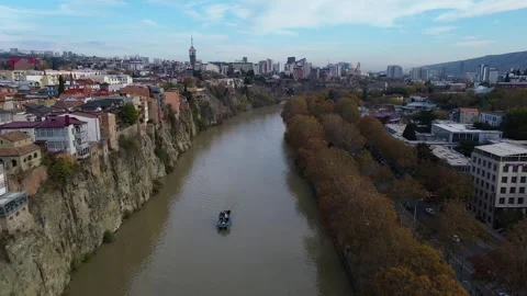 Views of Tbilisi, Georgia Stock Footage 324678639