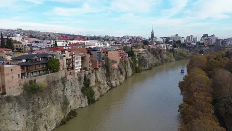 Views of Tbilisi, Georgia Stock Footage 324678648