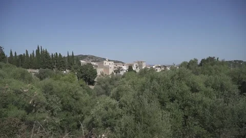 Views of town Stock Footage 134605954