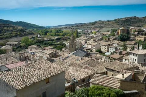 Views of Uncastillo Stock Photos