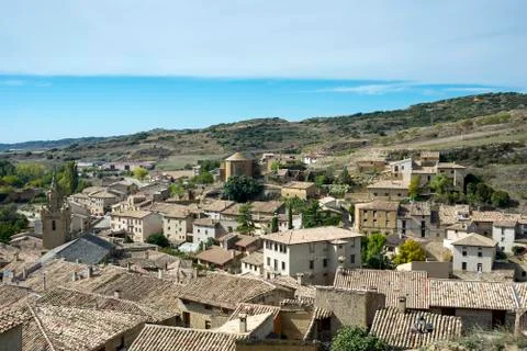 Views of Uncastillo Stock Photos