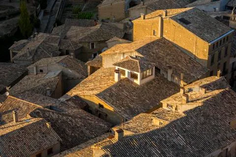 Views of Uncastillo Stock Photos
