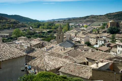 Views of Uncastillo Foto stock