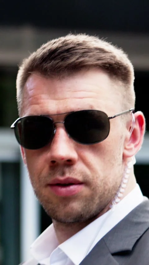 Vigilant Young Male Security Guard Stock Video Pond5