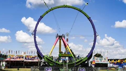 Vigo County Fair Time Lapse Video stock 112147357