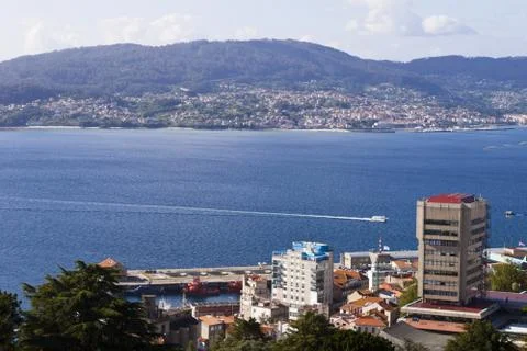 Vigo ria. Stock Photos
