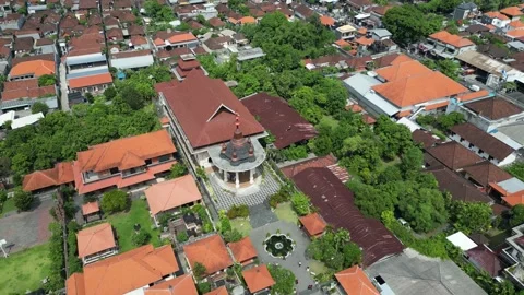 Vihara in Bali Stock Footage 274056991