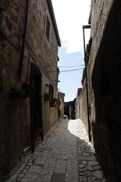 Viiew of Caserta Vecchia Stock Photos