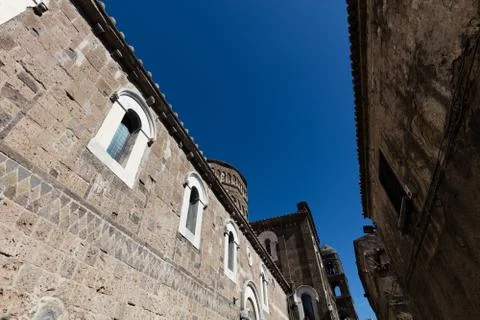 Viiew of Caserta Vecchia Foto stock