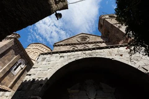 Viiew of Caserta Vecchia Stock Photos