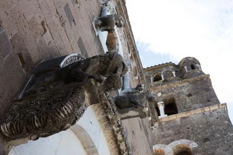 Viiew of Caserta Vecchia Stock Photos