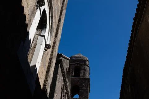Viiew of Caserta Vecchia Foto stock