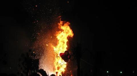 Vijay dasmi Foto stock