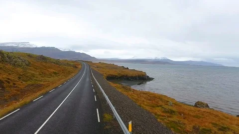 VIK, ICELAND - MAY 05, 2018. Jeep Renegade Unlimited four wheel drive Stock Footage 119992121