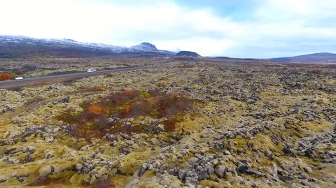 VIK, ICELAND - MAY 05, 2018. Jeep Renegade Unlimited four wheel drive Stock Footage 119993322