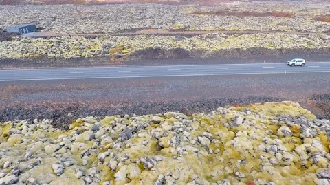 VIK, ICELAND - MAY 05, 2018. Jeep Renegade Unlimited four wheel drive Stock Footage 119993379