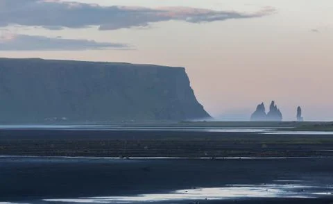 Vik rocks in Iceland Stock-Fotos