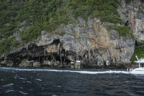 Viking cave in Koh Phi Phi Le Thailand Stock Photos