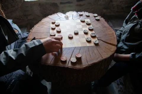 Viking chess Stock Photos