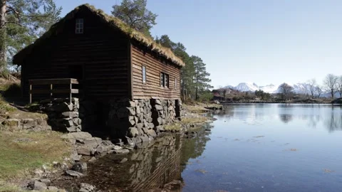 Viking house 動画素材 242047384