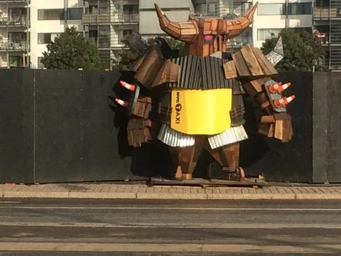 Viking Scrap Man Stock Photos
