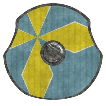 Viking shield Stock Photos