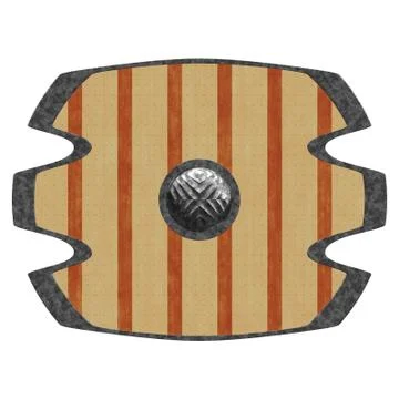 Viking shield Stock Photos