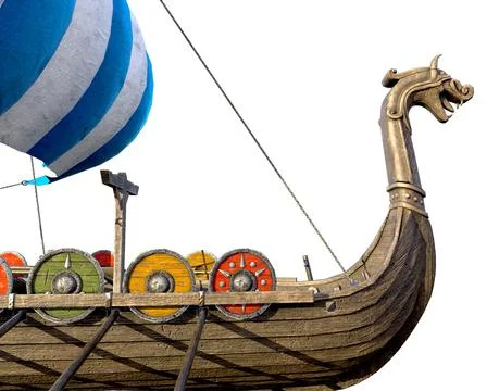 Viking Ship 스톡 일러스트