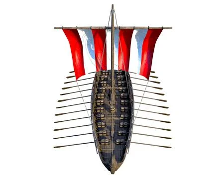 Viking Ship 스톡 일러스트