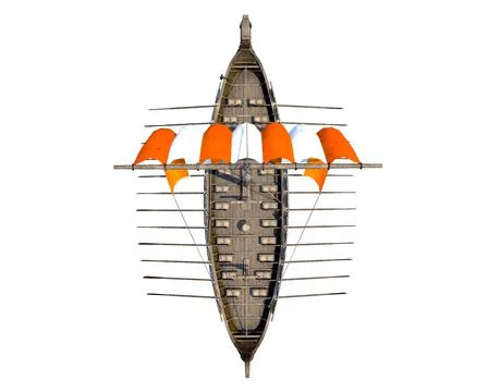 Viking Ship Stock Illustration