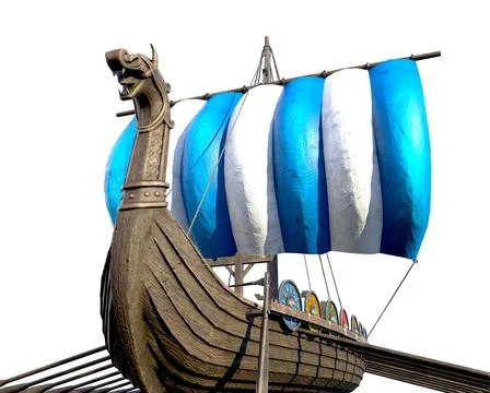 Viking Ship 스톡 일러스트