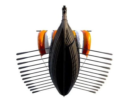 Viking Ship 스톡 일러스트