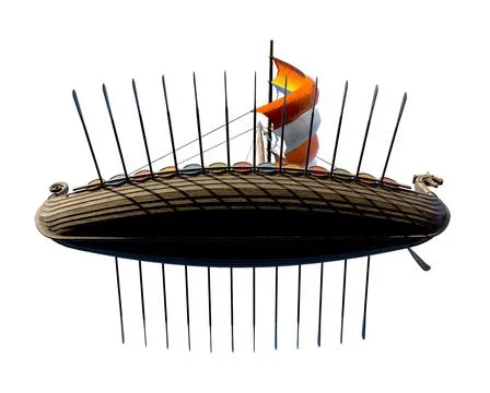 Viking Ship 스톡 일러스트