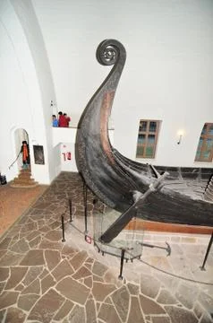 Viking ship Foto stock