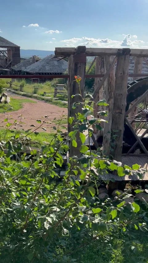 Viking village  스톡 동영상 248568974